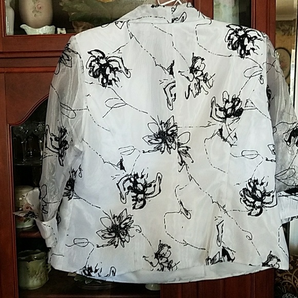 Beautiful Classy Sheer sleeve jacket spring - Picture 5 of 5